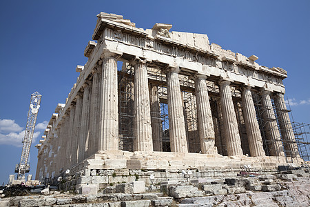 帕台农神庙 雅典那圣殿目的地游客考古学博物馆结构柱子活动寺庙首都风格图片