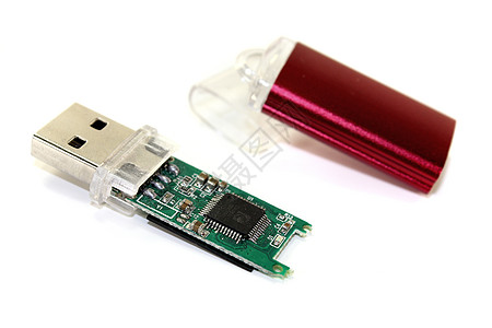 红色USB闪光驱动器备份安全电脑验证店铺数据硬件服务驾驶媒体图片