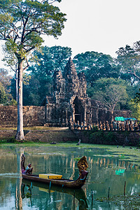 柬埔寨大桥(Angkor Thom)图片