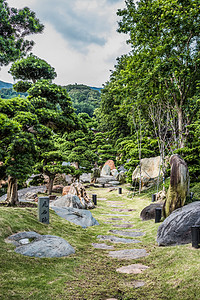 香港九龙志莲净苑花园风景寺庙地标名胜宗教佛教徒旅行花园图片