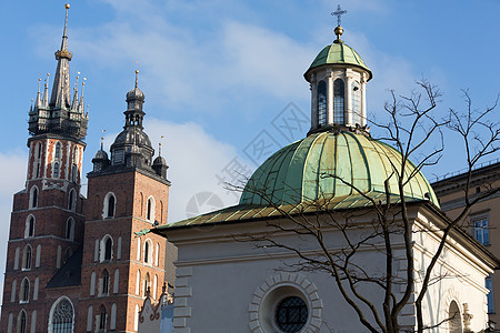 克拉科夫教堂和 Mariacki 教堂图片