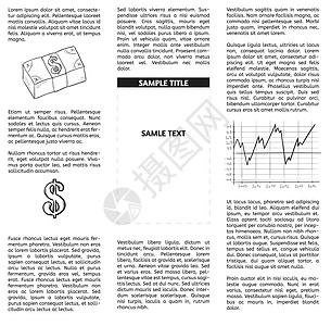 向量报纸生长商业曲线标题公告插图出版物框架墙纸图表图片