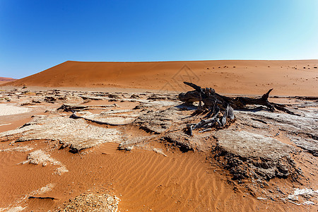索苏夫莱美丽的死亡山谷景观公园橙子国家干旱纳米布沙丘风景旅行孤独沙漠图片