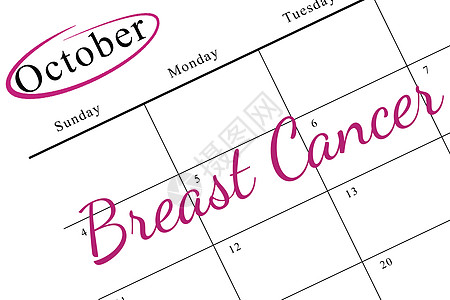 在海报上发布乳腺癌认识宣传信息健康丝带日历卡片帮助机构广告女性粉色图片