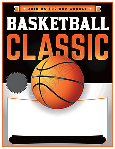篮球锦标赛说明设计插图比赛联盟团队海报邀请函传单元素游戏图片