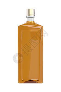 白兰地麦芽瓶子空白酒精饮料图片