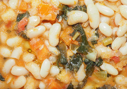 Ribollita 托斯卡纳汤园艺豆子面包食物营养美食素食蔬菜洋葱图片