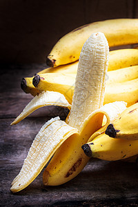 一堆香蕉早餐团体皮肤饮食营养热带水果小吃甜点剪裁图片