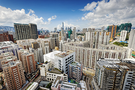 香港商经中心反射天际建筑学玻璃旅游办公室城市地标假期蓝色图片