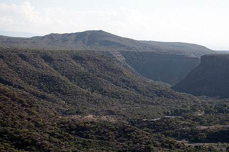埃塞俄比亚Awash国家公园裂痕瀑布裂谷风景图片