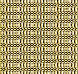 金蜂通绘画细胞创造力规律性白色金子黑色蜂巢六边形艺术图片