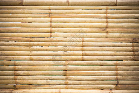 hunge 黄色竹子背景和纹理花园栅栏风水绑定森林褪色枝条风格植物木头图片