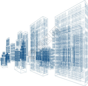 摩天大楼和房屋的图画财产街道天际透明度艺术房地产图表景观房子场景图片