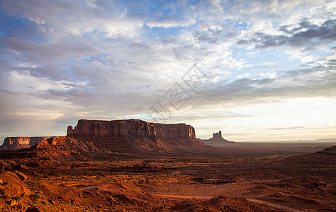 古迹谷地日出沙漠旅行国家峡谷橙子红色日落岩石纪念碑天空图片