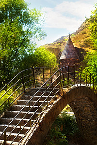 格格哈德旅行旅游石头风景国家地标建筑学全景教会场景图片