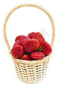 新鲜草莓食物浆果美食水果叶子团体饮食小吃养分图片