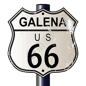加莱纳66号公路黑色交通插图街道绘画路线白色城市图片