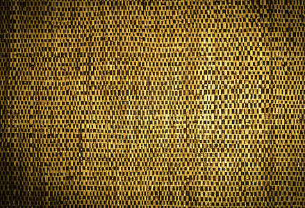 旧的编织木材型工艺手工材料稻草木头墙纸竹子柳条棕色制品图片