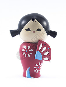 中国女孩拼图娃娃手工婴儿纪念品老师黑发文化女士艺术品图片