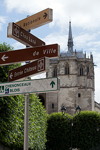 圣休伯特教堂 莱昂纳多达芬奇葬在法国安布瓦西文化建筑学贵族历史纪念碑皇家教堂旅游城堡建筑图片