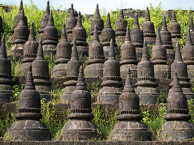 缅甸Mrauk U的Koe-thaung寺庙详情图片