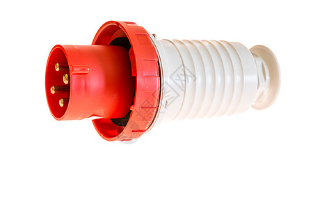 工业插座32安培电刑电气驱动力力量白色安全机械红色意大利语图片