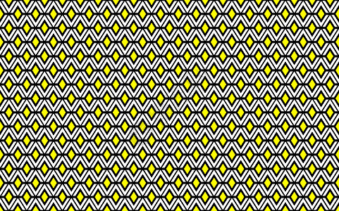 rahomb 背景对称几何学插图黄色钻石背景图片
