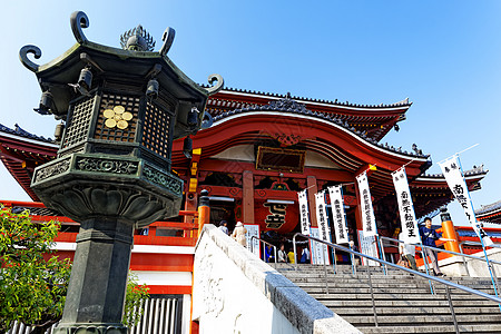 须贺神社Osu Kannon 日本名古屋文化宗教沉思历史佛教徒工房鸟类上帝大师建筑背景