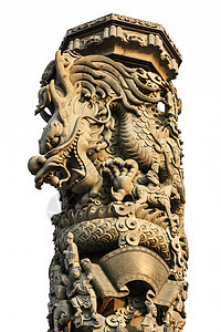 龙柱艺术石头天空雕像大理石生物巨石柱子雕塑宗教图片