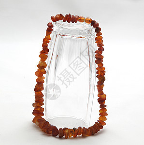 亚伯项链矿物工艺橙子财富魅力文化雕刻奢华琥珀色宝石图片
