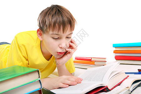 做家务的小孩青少年测试专注瞳孔图书男性考试思考阅读少年图片