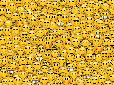互联网概念中的社区或社会的概念快乐太阳镜幸福人群情感笑脸信使微笑乐趣男人图片