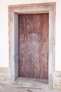 中华式老家的门图片