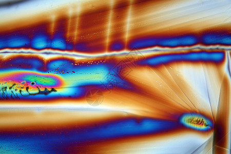 显微镜下的硫酸镁化学情调彩虹化学品硫酸盐样本材料异国矿业元素图片