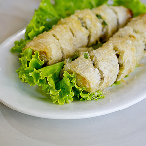 Fried 越南传统春春卷食品图片