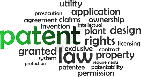 云  专利财产许可协议专利性知识分子词云植物公用事业法律权利图片