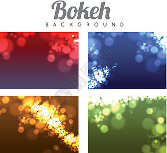 抽象 bokeh 背景空白绿色插图派对墙纸火花圆圈创造力庆典灰尘图片