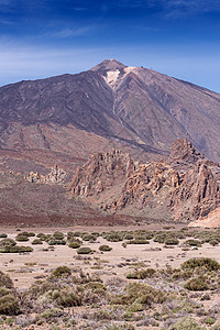 Teide 国家公园Tenerife 加那利群岛垂直图片