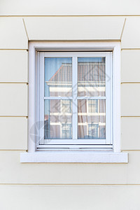 白色旧白颜色样式窗口住宅框架木头建筑石头窗户建筑学玻璃房子图片