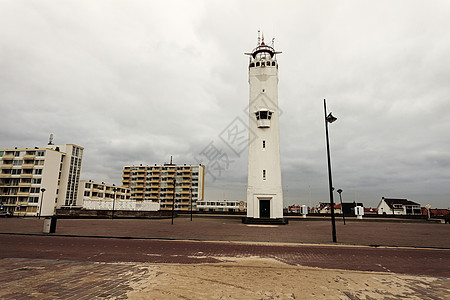 Noordwijk 灯塔旅行日落建筑天空地标多云建筑学图片