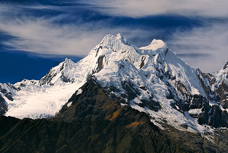 阿尔帕马约远足全景风景旅行山脉山峰雪峰高度冰川高山图片