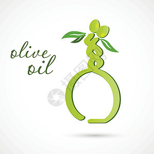 橄榄油农业烹饪蔬菜处女徽章贴纸水果标识瓶子植物图片