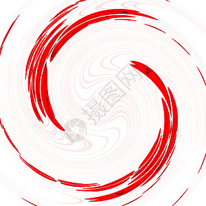 白色背景上的红色圆环波插图运动漩涡酸奶墙纸甜点涡流奶油海浪圆圈图片
