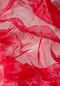 红有机体材料布料红色织物粉色缝纫背景图片