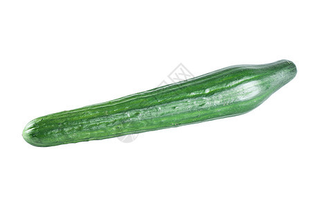 黄瓜绿色蔬菜食物白色背景图片