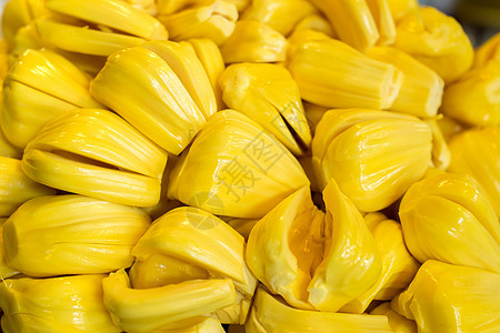 Jackfruit 粗金刚石甜食健康饮食热带黄色水果菠萝蜜图片
