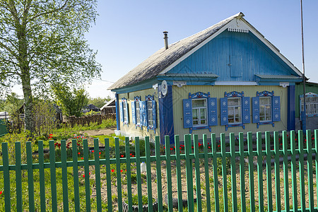 农户的房屋背景图片