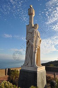 加利福尼亚州圣地亚哥Cabrillo国家纪念碑地标国家海岸线历史港口旅行历史性灯塔游客探险家图片