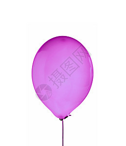 单带字符串的粉色气球背景图片