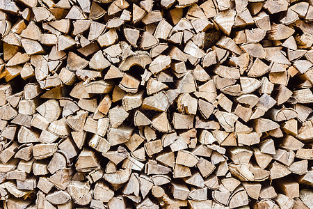 一堆木柴     天然水平背景 木头材料力量回收砍伐薪柴损害日志框架柴堆树干图片
